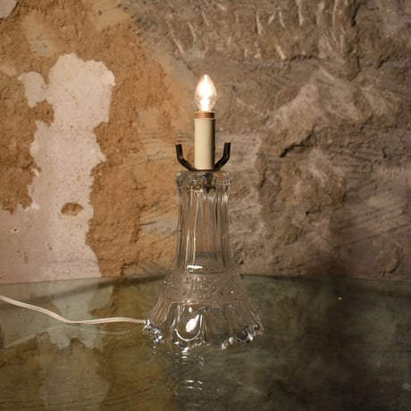 GLASS TABLE LAMP