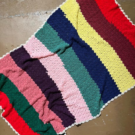 USED HANDMADE BLANKET
