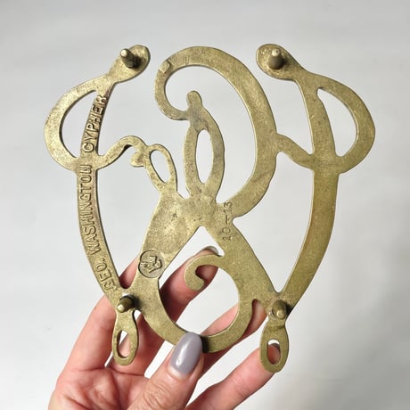 VINTAGE TRIVET "VIRGINIA METALCRAFTERS"