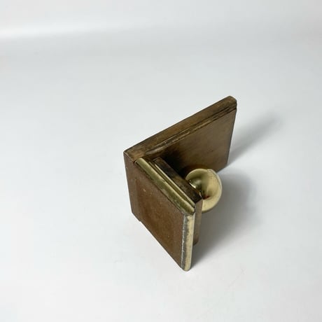 USED WOODEN BOOKEND