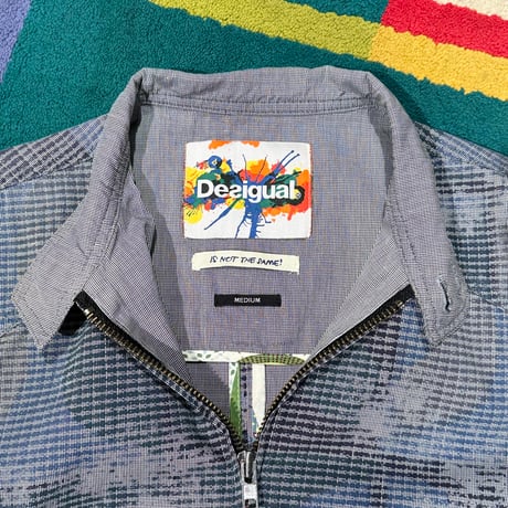 USED “DESIGUAL” COTTON LIGHT JACKET