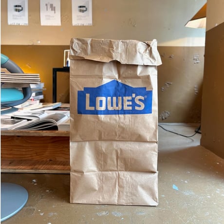 NEW "LOWE'S" PAPER TRASH BAG