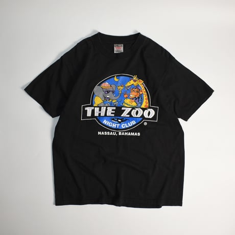 USED 90'S "THE ZOO / NIGHT CLUB" S/S TEE