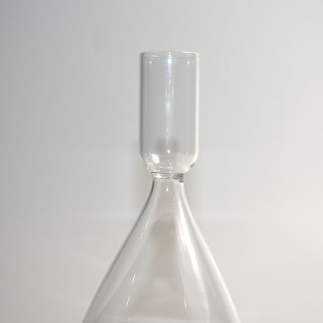 USED GLASS CANDLE STAND
