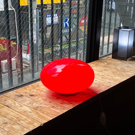 JAPAN USED GLASS SHADE FLOOR LAMP