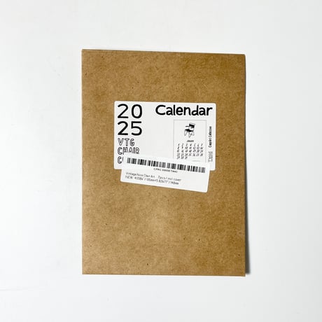 TAKESHI WADA "2025 VTG CHAIR COLLECTION CALENDAR"