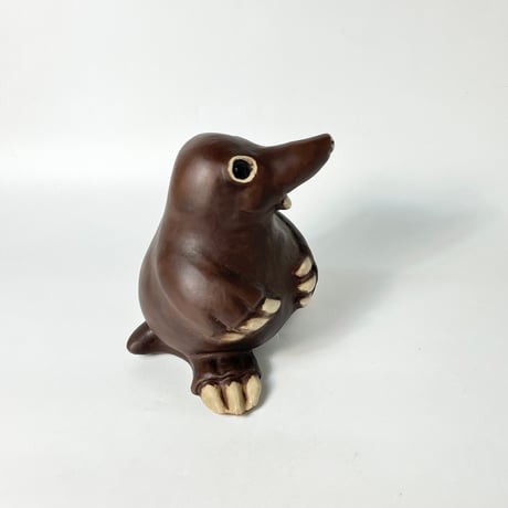 USED PLASTIC MOLE STATUE