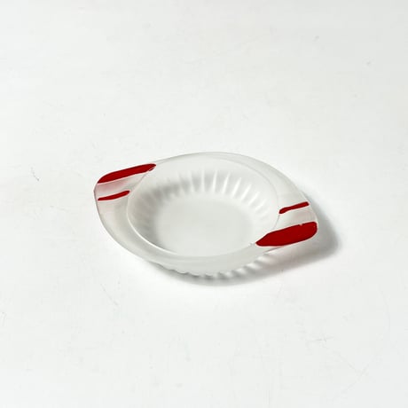 USED GLASS SMALL PLATE