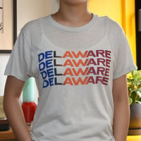 USED 70-80'S "DELAWARE" S/S T-SHIRT