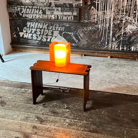 USED WOODEN SIDE TABLE