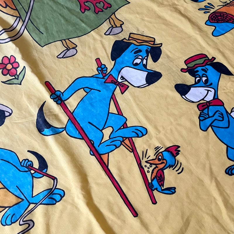 VINTAGE 70'S “HUCKLEBERRY HOUND” BED SHEET | Co