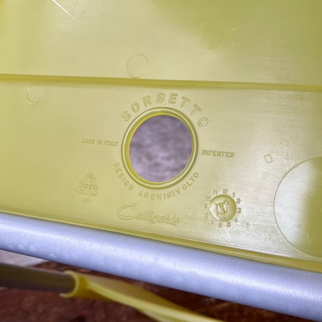 USED "CALLIGARIS / SORBETTO" PLASTICS CHAIR