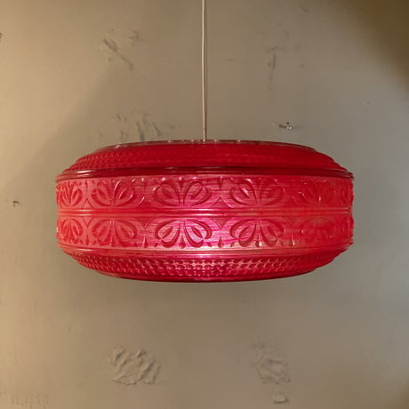 PLASTIC SHADE PENDANT LAMP