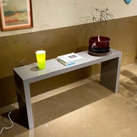 USED WOODEN DISPLAY SHELF