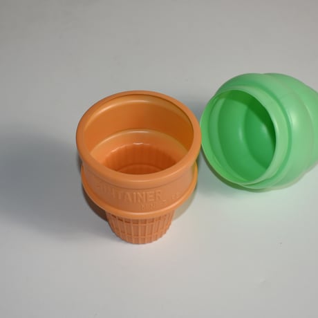 USED ICE CREAM PIGGY BANK