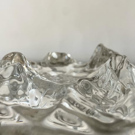USED GLASS ASHTRAY