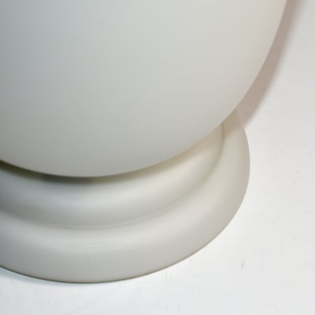 USED GLASS TABLE LAMP
