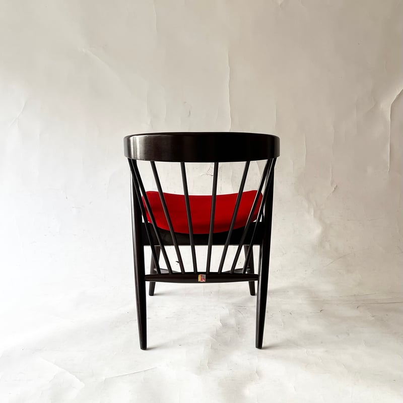 JAPAN VINTAGE 70'S “飛騨産業” WOODEN FRAME FABRIC A