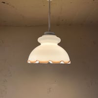 JAPAN USED GLASS SHADE PENDANT LAMP