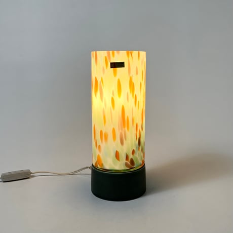 JAPAN USED “KURATA” GLASS SHADE TABLE LAMP