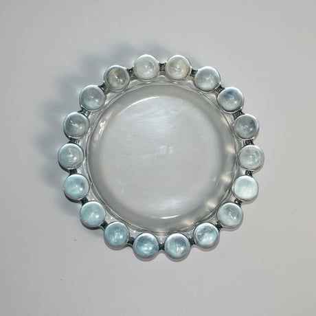 VINTAGE GLASS ASHTRAY