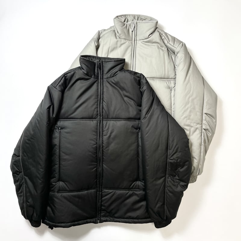 ジャケット・アウター comfortablereason MINIMAL PUFF JACKET comfortable reason「Minimal Puff Jacket」grey. |