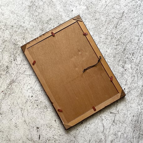 USED WOODEN PHOTO FRAME