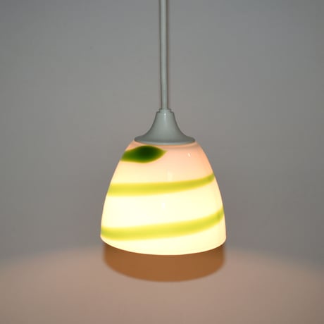 MARBLE GLASS SHADE PENDANT LAMP