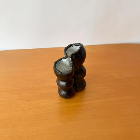 JAPAN USED CERAMIC HANDMADE FLOWER VASE