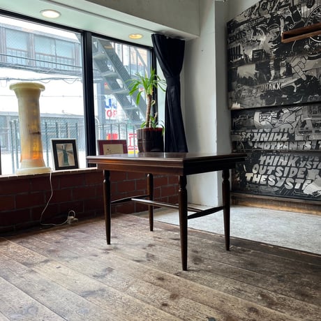 JAPAN USED WOODEN SIDE TABLE