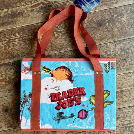 NEW “TRADER JOE’S / STAND-UP COLLAPSIBLE GROCERY BOX"