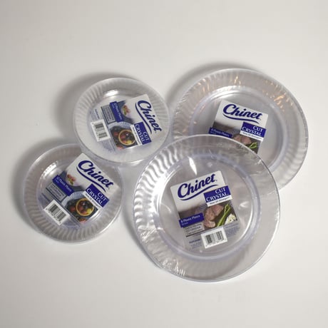 "CHINET" PLASTIC PLATES