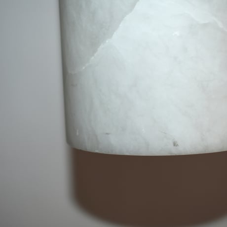 USED MARBLE SHADE PENDANT LAMP