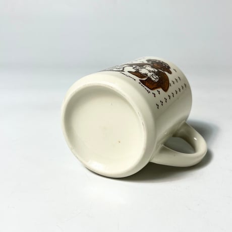 USED 80'S DESIGNED CERAMIC MUG