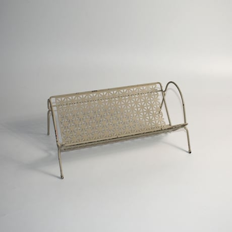 VINTAGE 50'S IRON BOOK STAND