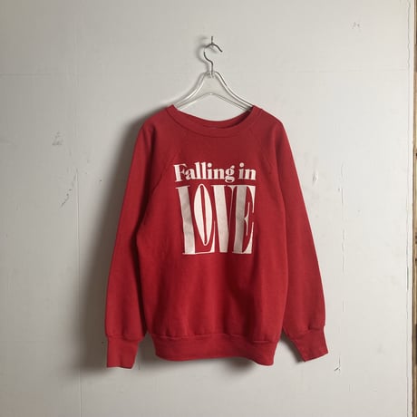USED "80'S FALLING IN LOVE" SWEAT