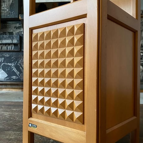 JAPAN USED "KARIMOKU" WOODEN UMBRELLA STAND