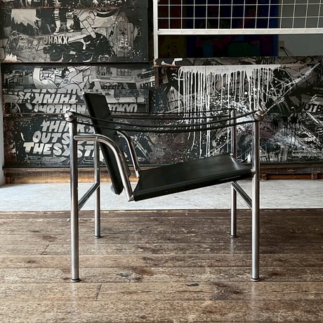 VINTAGE 50-60S “LC1 / SLING CHAIR” BY LE CORBUSIER
