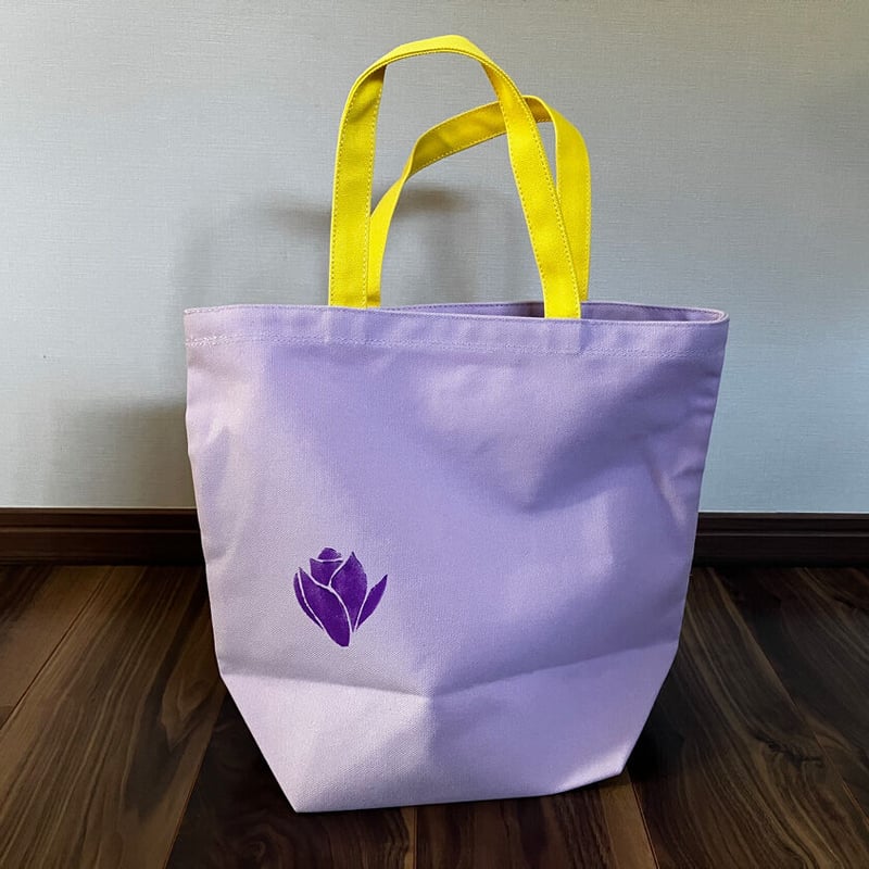色が綺麗なパープルトートバッグ | 切り絵の虫雑貨・衣服販売カプリコルヌ