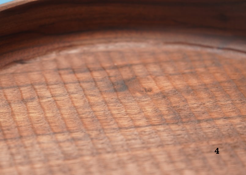 堀宏治 ウォルナット 深丸盆 φ245mm No.3 No.4 | リッラベッケン