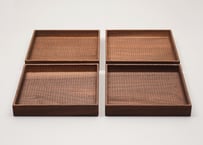 堀宏治 ウォルナット 深丸盆 φ245mm No.3 No.4 | リッラベッケン（Lilla