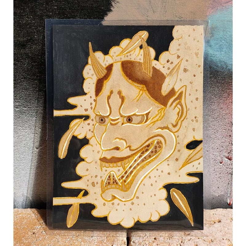 コーヒーアート/般若デザイン | FREE MODE