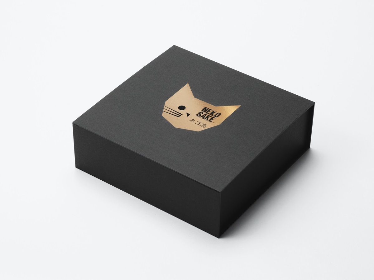 ネコサケ風呂敷ギフト箱 NEKOSAKE FUROSHIKI GIFT HAKO | NEKO
