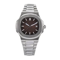 高品質ムーブメント・メンズ自動巻き腕時計 ノーチラス 40mm 希少高級ブランド PARNIS パーニス PP89