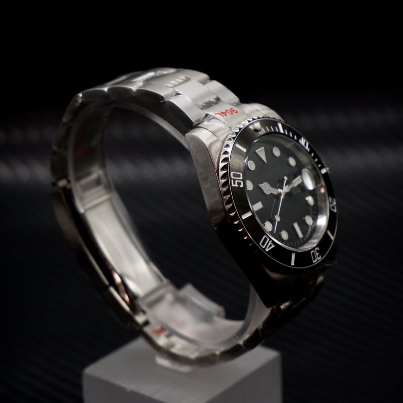 PARNIS メンズ自動巻き腕時計 サブマリーナー 40mm サファイアガラス