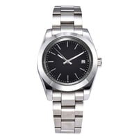 PARNIS メンズ自動巻き腕時計 オイスターパーペチュアル 39mm サファイアクリスタル 機械式 パーニス  R96