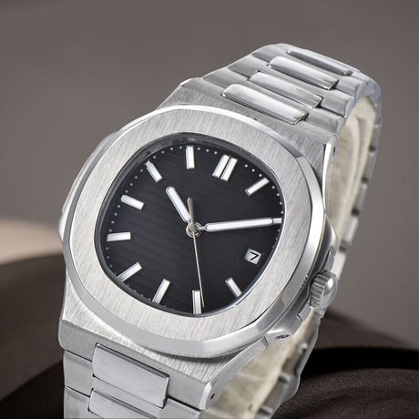 高品質ムーブメント・メンズ自動巻き腕時計 ノーチラス 40mm 希少高級ブランド PARNIS パーニス PP91