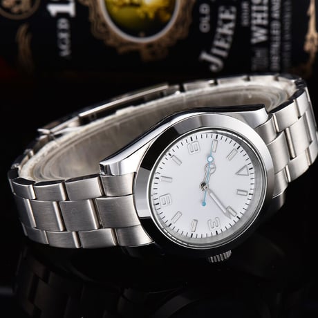 PARNIS メンズ自動巻き腕時計 エクスプローラー 39mm サファイアクリスタル 機械式 パーニス  R39
