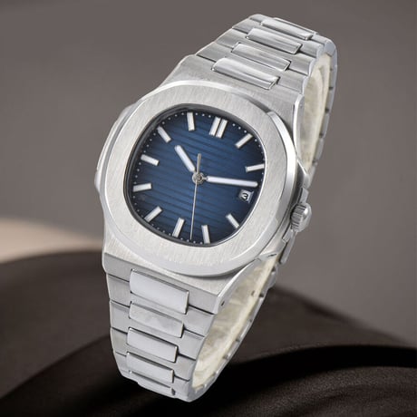 高品質ムーブメント・メンズ自動巻き腕時計 ノーチラス 40mm 希少高級ブランド PARNIS パーニス PP93