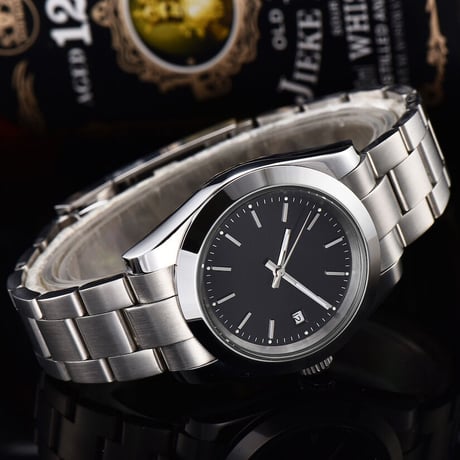 PARNIS メンズ自動巻き腕時計 オイスターパーペチュアル 39mm サファイアクリスタル 機械式 パーニス  R96
